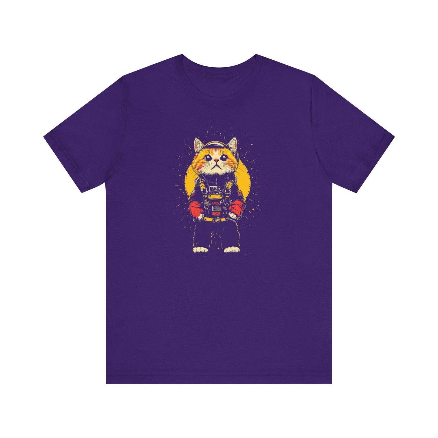 Space Cat Astronaut Graphic Tee