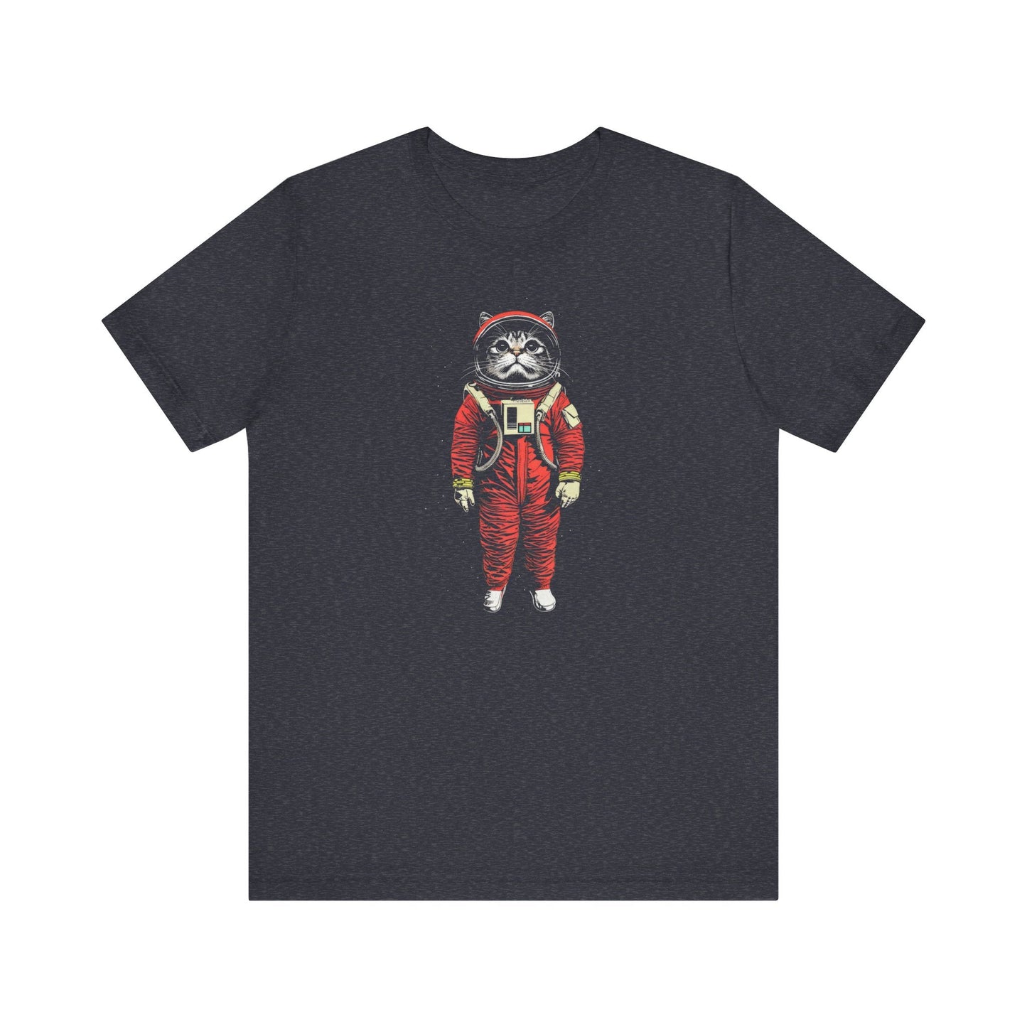 Adorable Cat Astronaut Graphic Tee