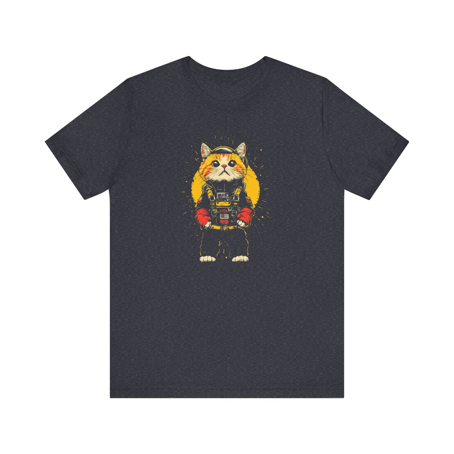 Space Cat Astronaut Graphic Tee