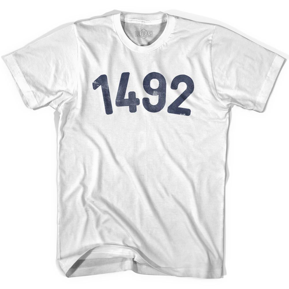 1492 Year Celebration Womens Cotton T-shirt Style001