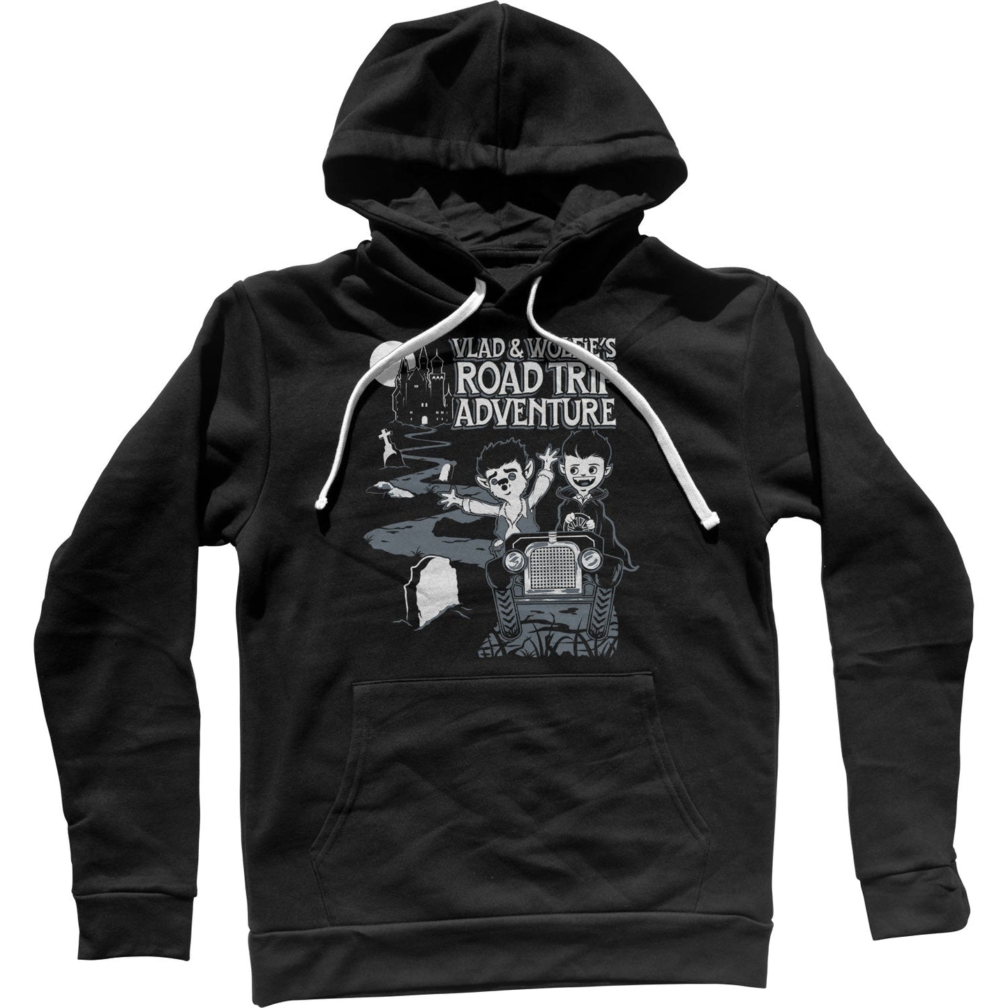 Vlad and Wolfie's Road Trip Adventure Unisex Hoodie