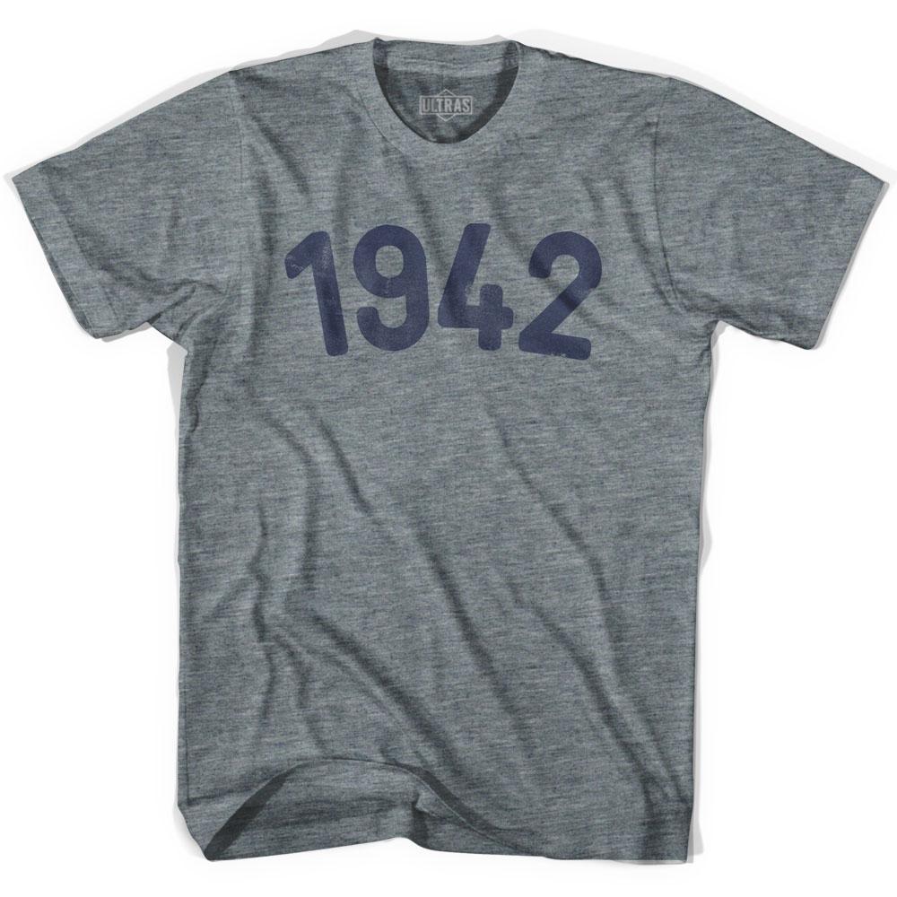 1942 Year Celebration Adult Tri-Blend T-shirt Style003