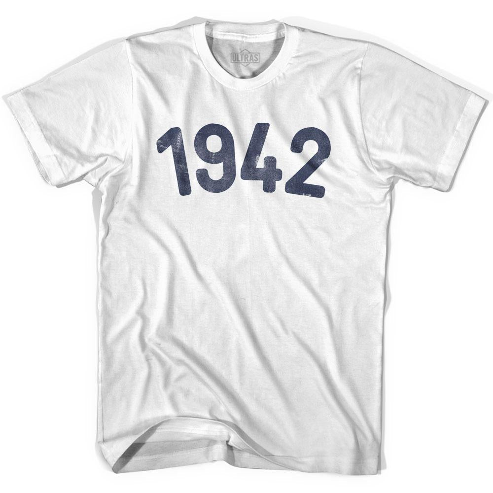 1942 Year Celebration Youth Cotton T-shirt Style001