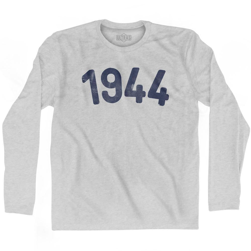 1944 Year Celebration Adult Cotton Long Sleeve T-shirt