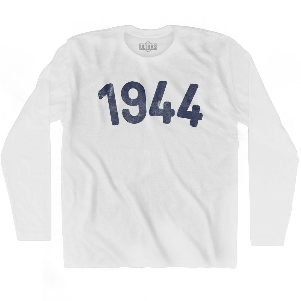 1944 Year Celebration Adult Cotton Long Sleeve T-shirt Style001