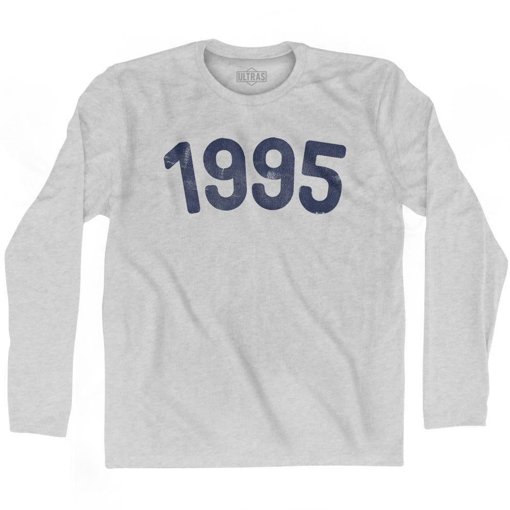 1995 Year Celebration Adult Cotton Long Sleeve T-shirt