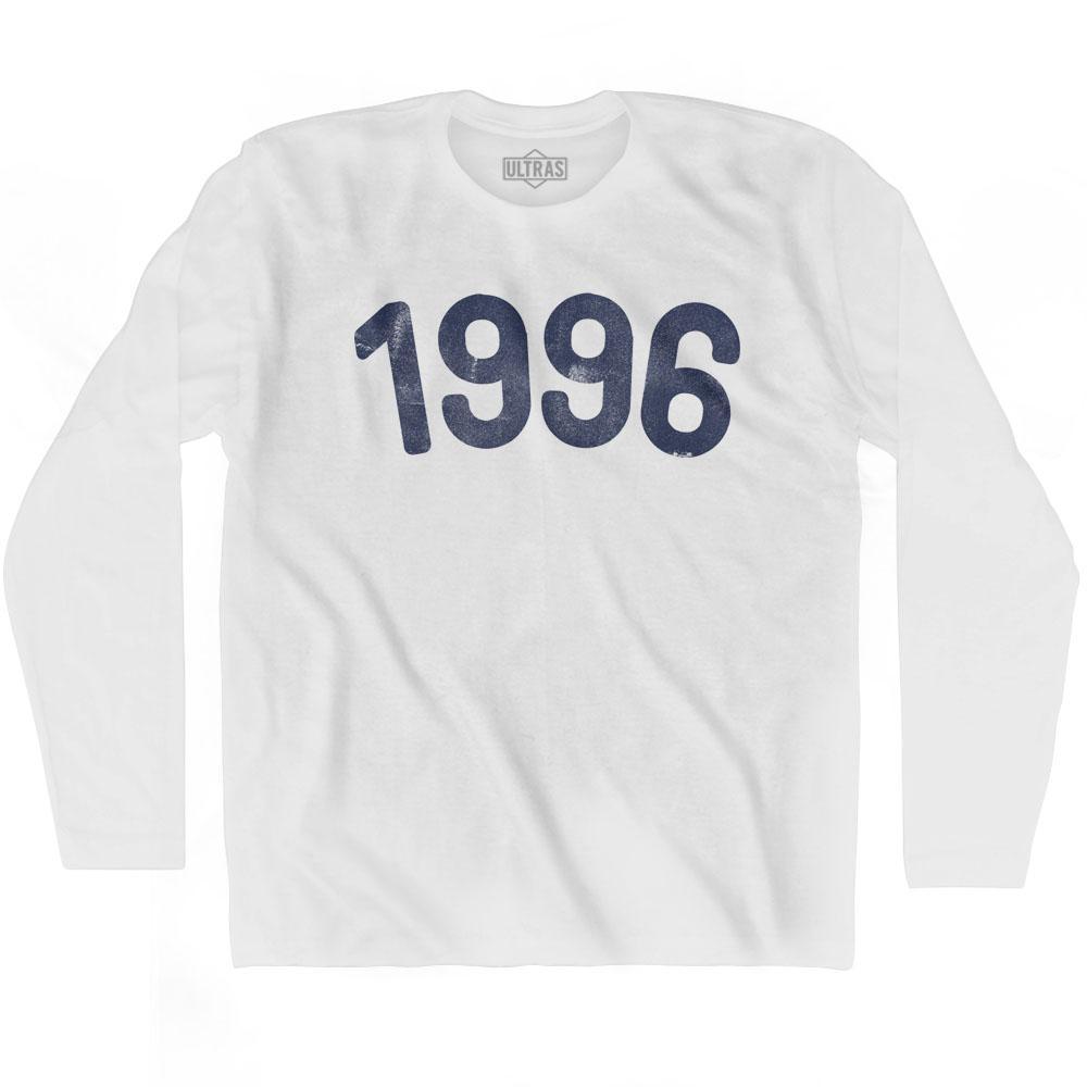 1996 Year Celebration Adult Cotton Long Sleeve T-shirt Style001