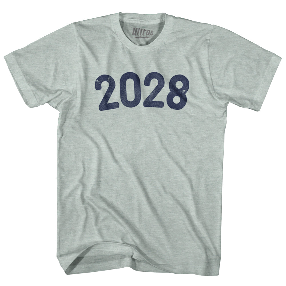 2028 Year Celebration Adult Tri-Blend T-shirt Style004