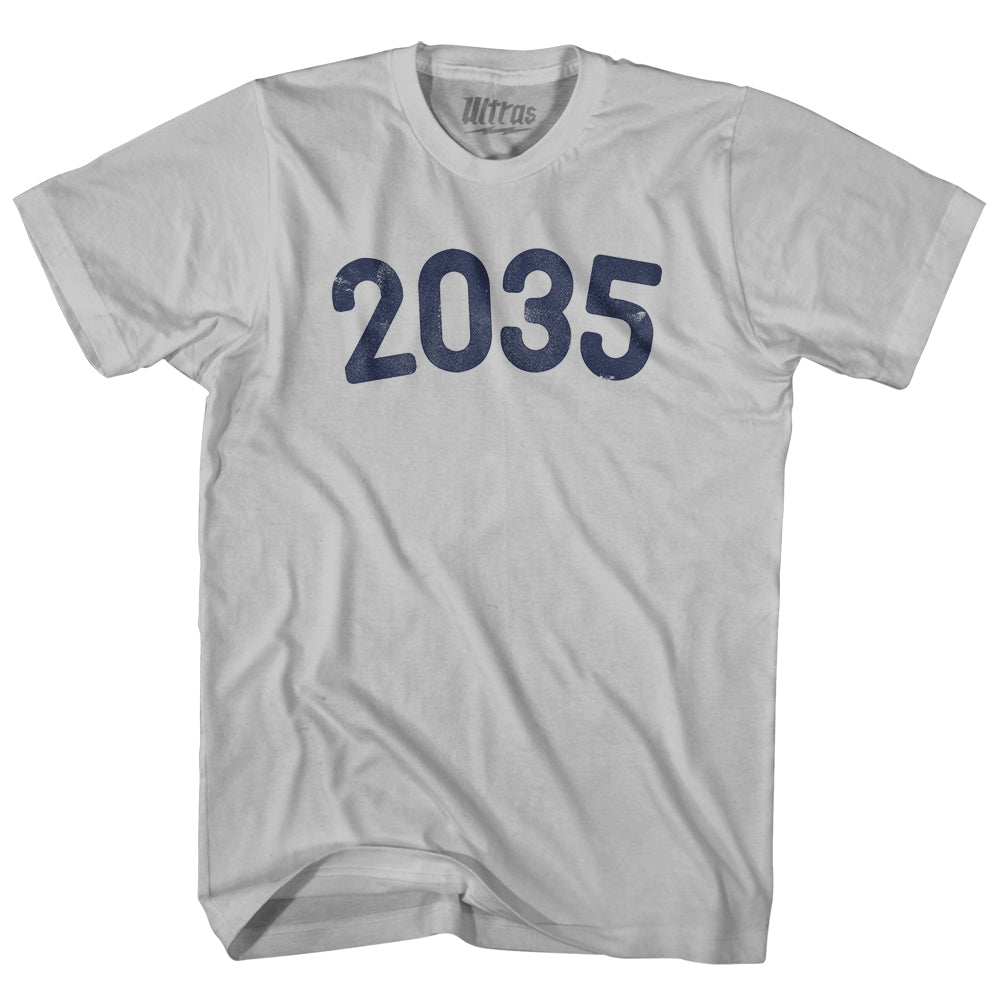 2035 Year Celebration Adult Cotton T-shirt