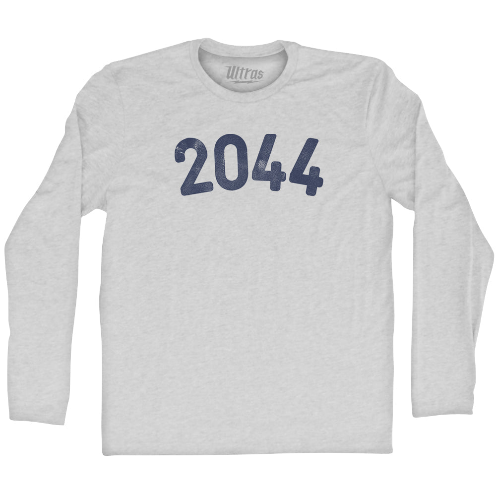 2044 Year Celebration Adult Cotton Long Sleeve T-shirt Style001