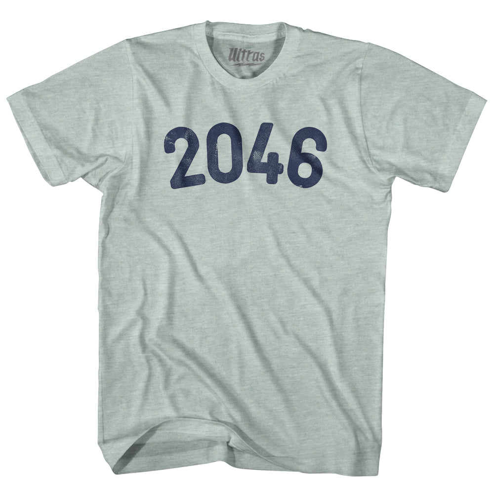 2046 Year Celebration Adult Tri-Blend T-shirt Style004