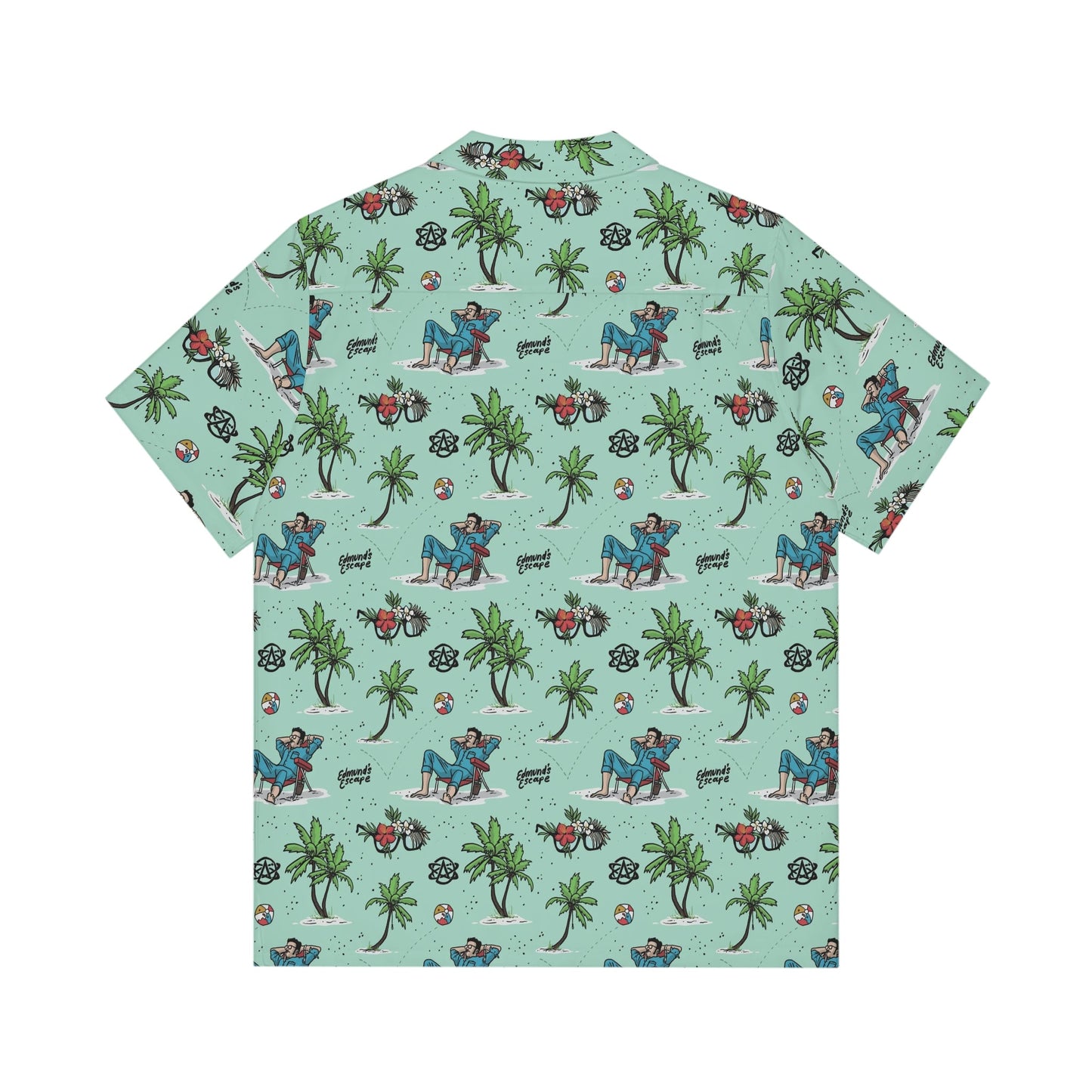 Edmund's Escape Aqua Hawaiian Shirt