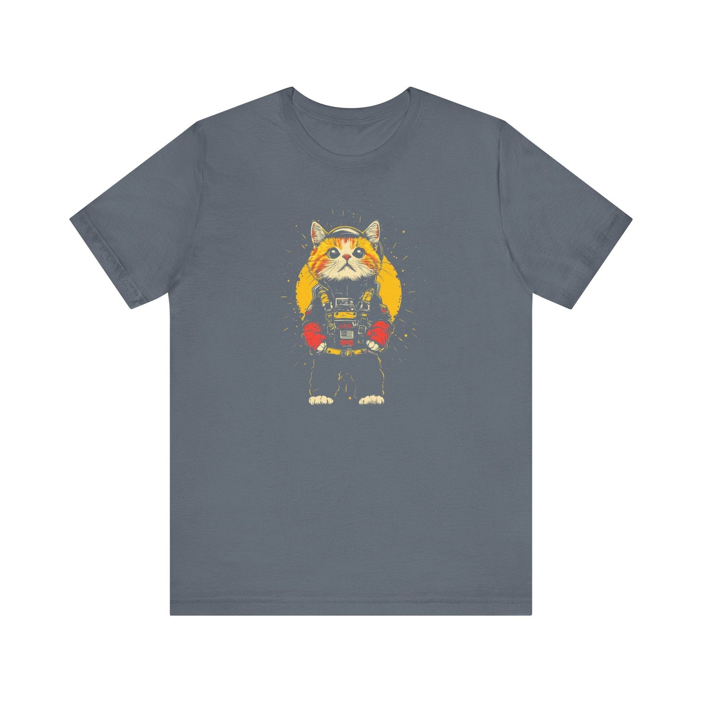 Space Cat Astronaut Graphic Tee