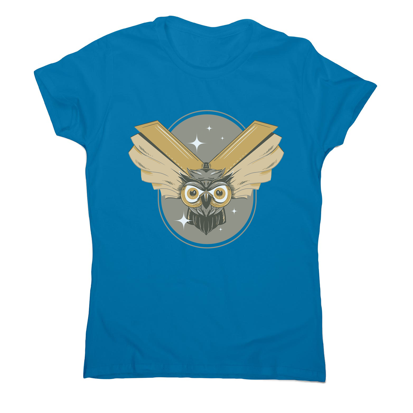 Owl books women's t-shirt