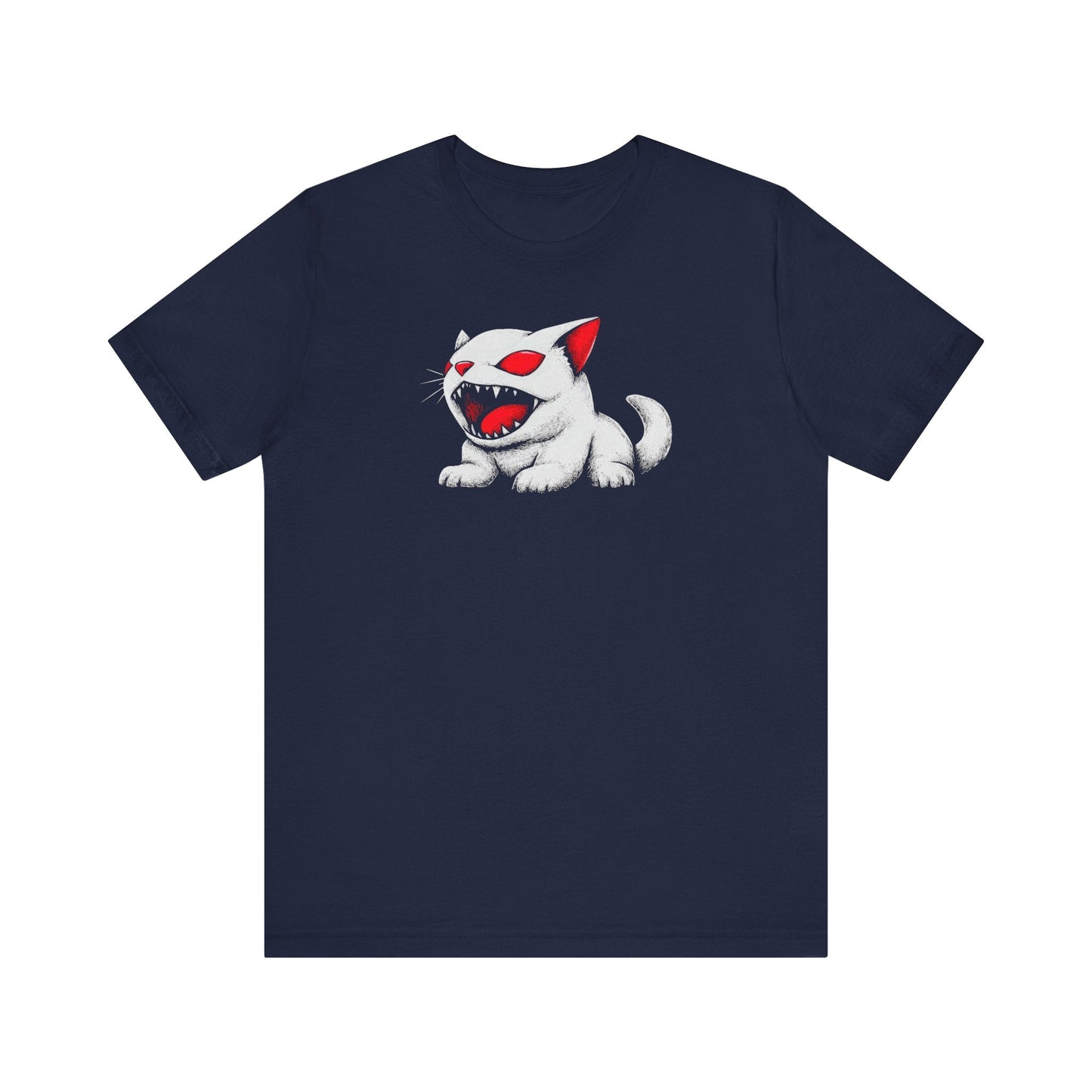 Ferocious Feline Graphic Tee (Navy)