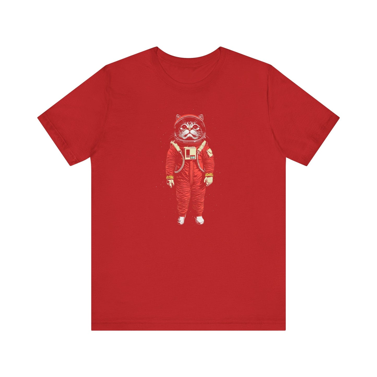 Adorable Cat Astronaut Graphic Tee