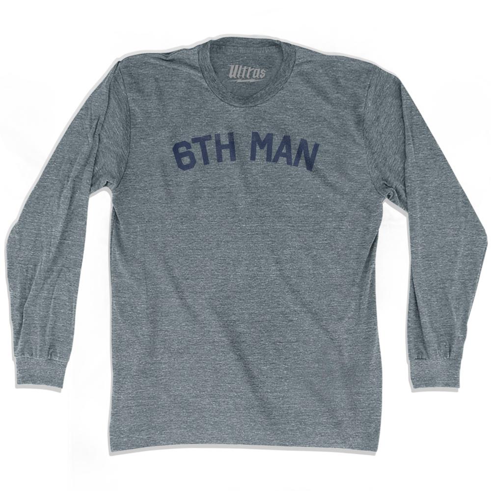 6Th Man Adult Tri-Blend Long Sleeve T-Shirt
