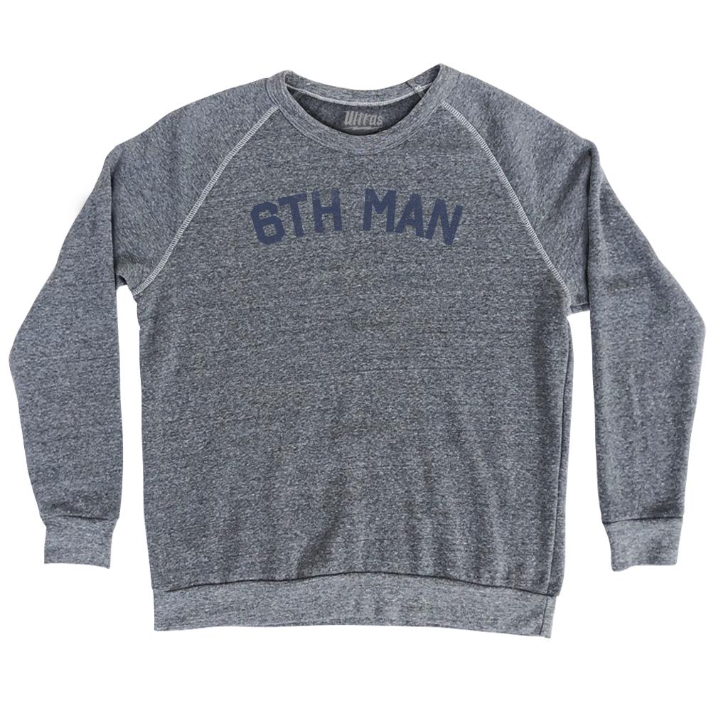 6Th Man Adult Tri-Blend Sweatshirt