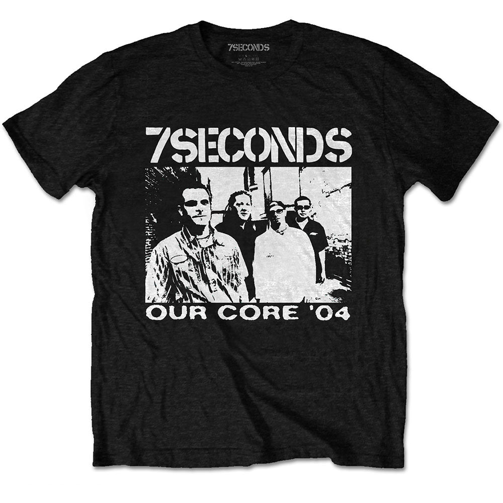 7 Seconds | Official Band T-Shirt | Our Core (Back Print)