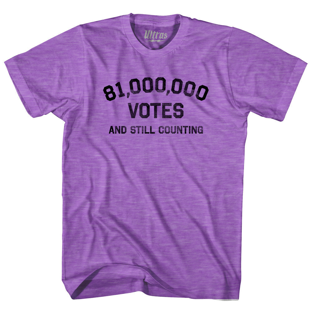 81,000,000 Votes And Still Counting Adult Tri-Blend T-shirt Style001
