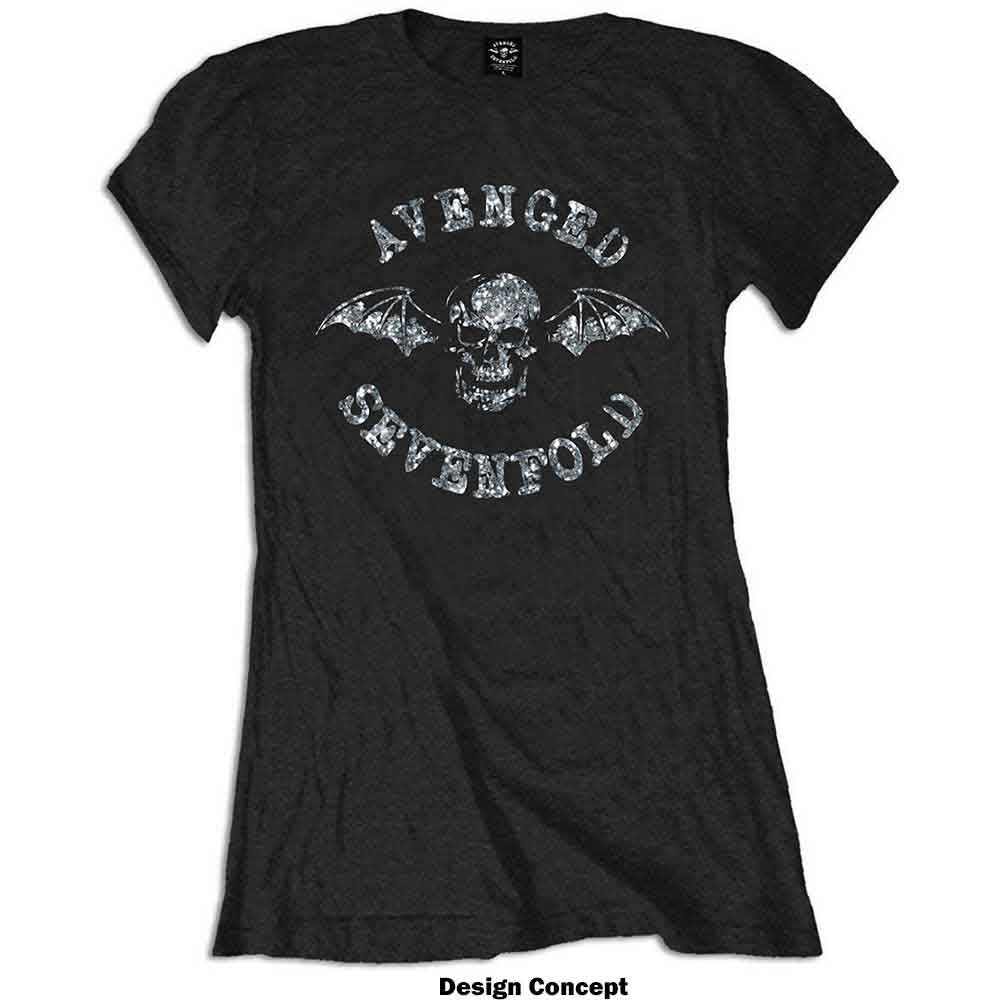 AVENGED SEVENFOLD Attractive T-Shirt, Deathbat Style002