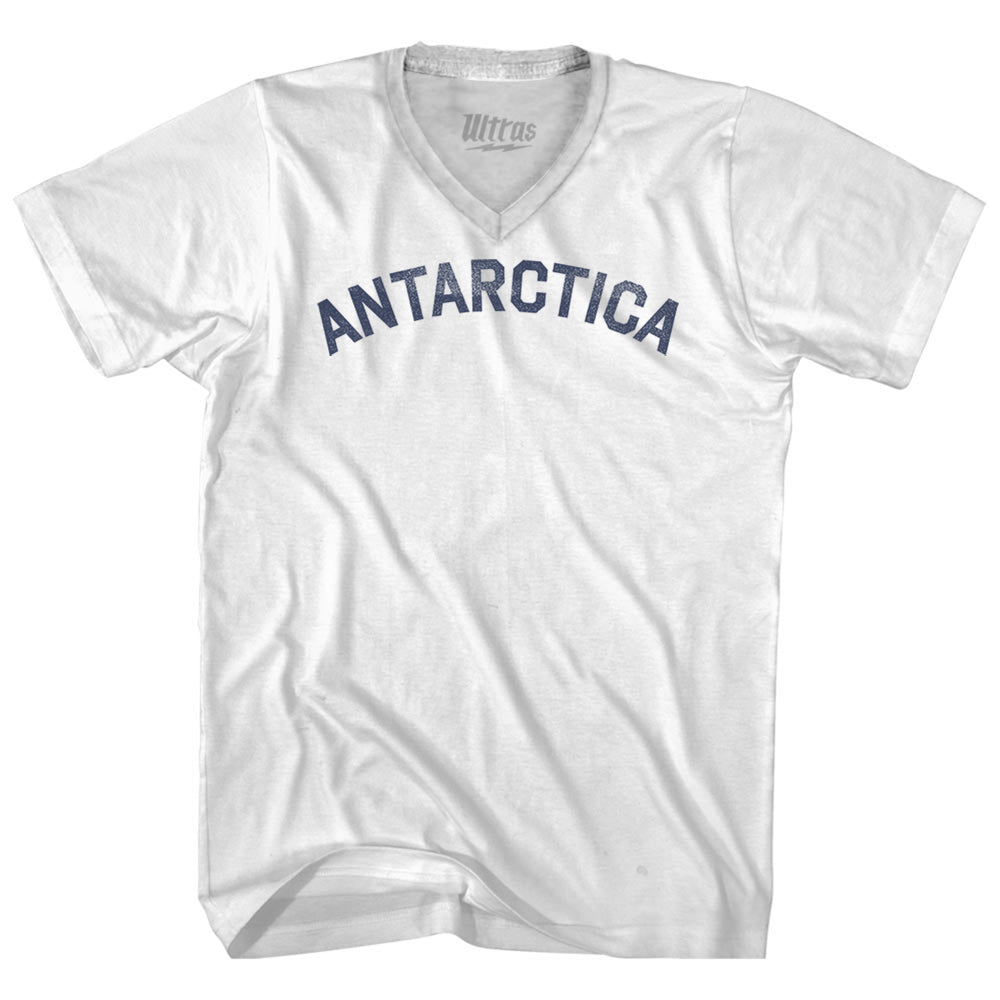 Antarctica Adult Tri-Blend V-neck T-shirt Style006
