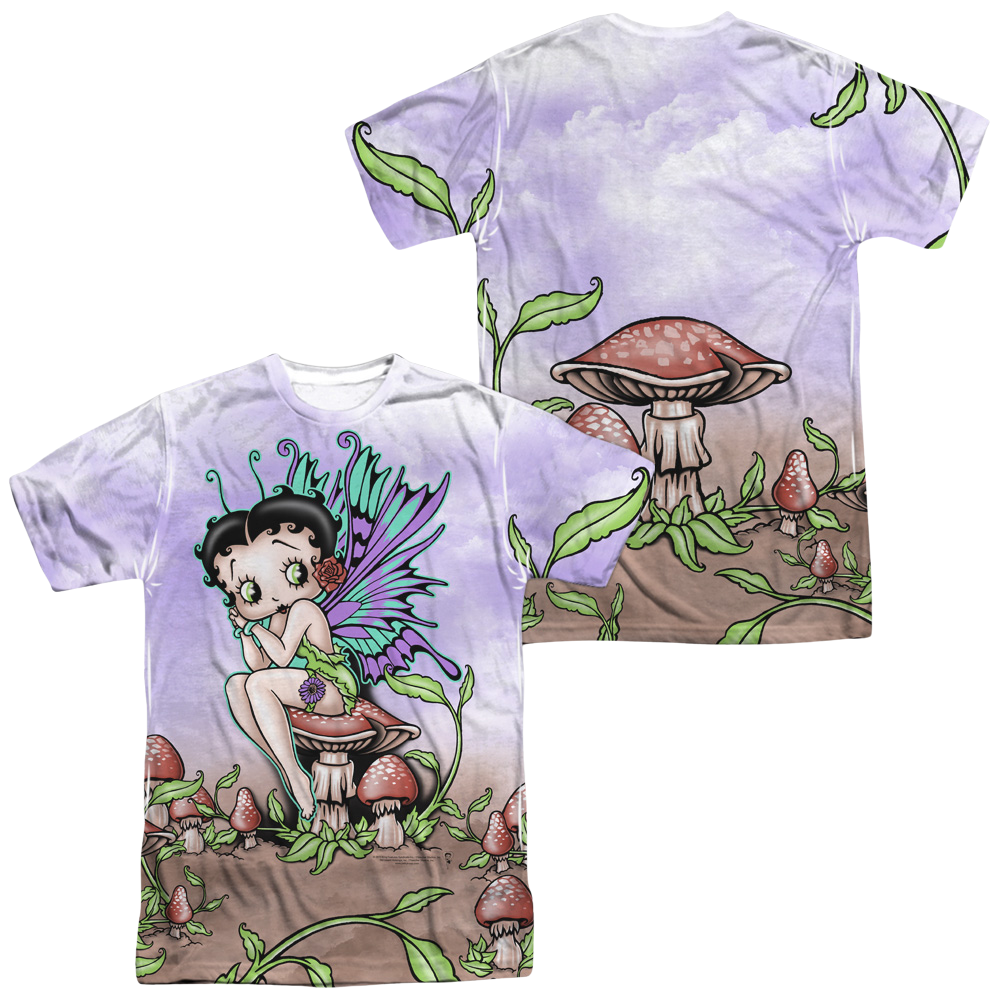 Betty Boop Fairy (Front/Back Print) - Men's All-Over Print T-Shirt