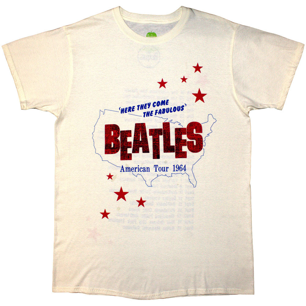 THE BEATLES Attractive T-Shirt, American Tour '64