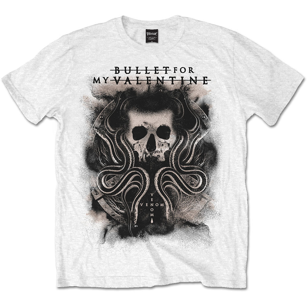 Bullet For My Valentine | Official Band T-Shirt | Snakes & Skull