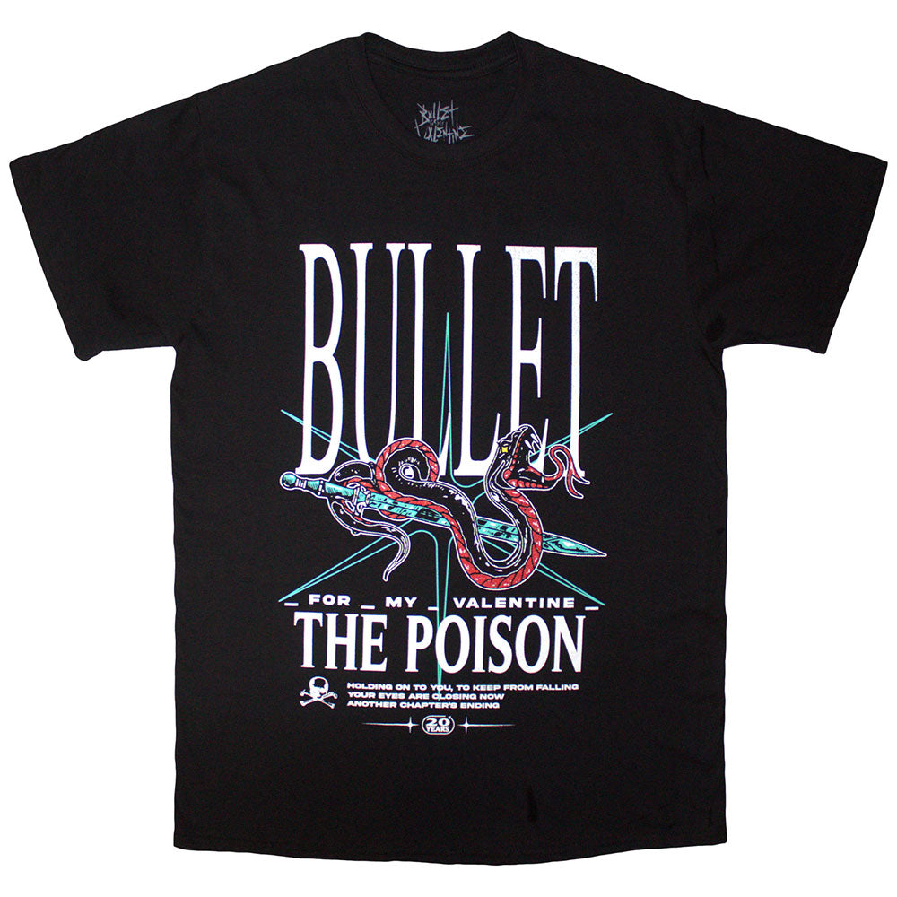 Bullet For My Valentine | Official T-Shirt | The Poison Snake