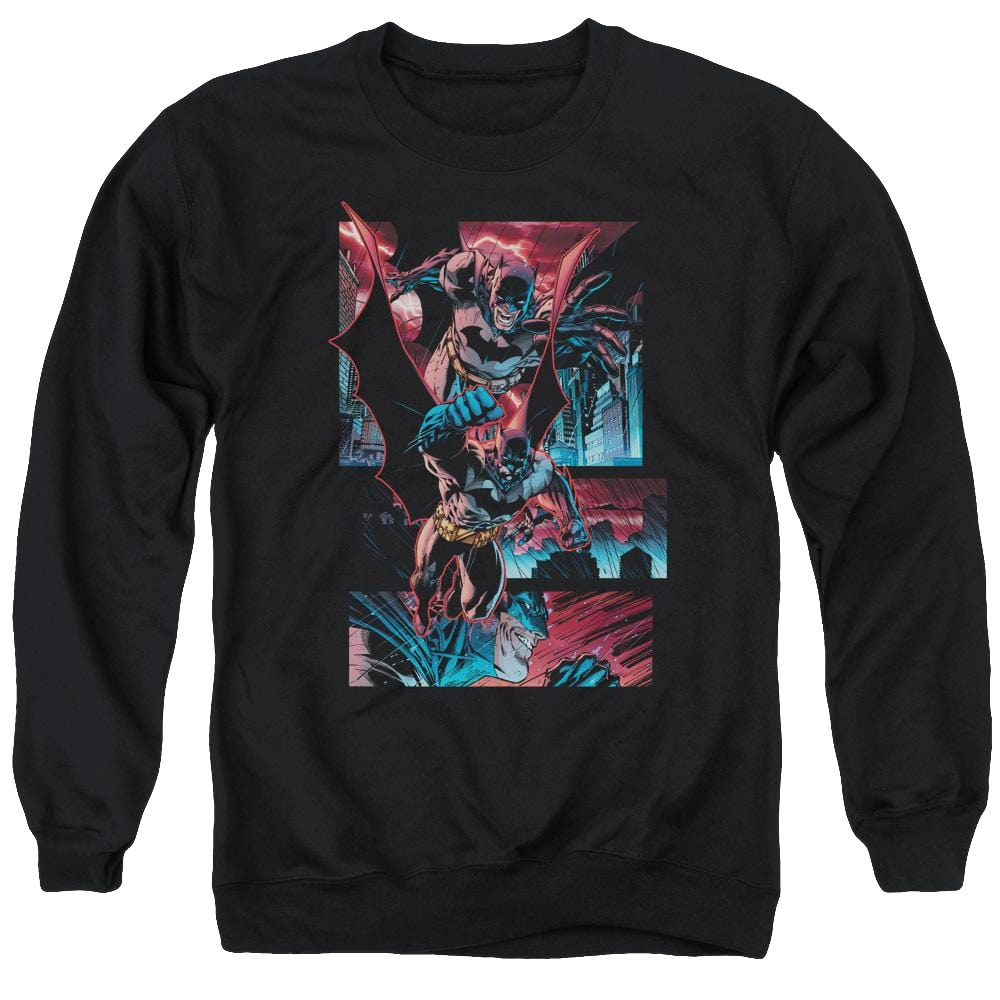 Batman Dark Knight Panels - Men's Crewneck Sweatshirt