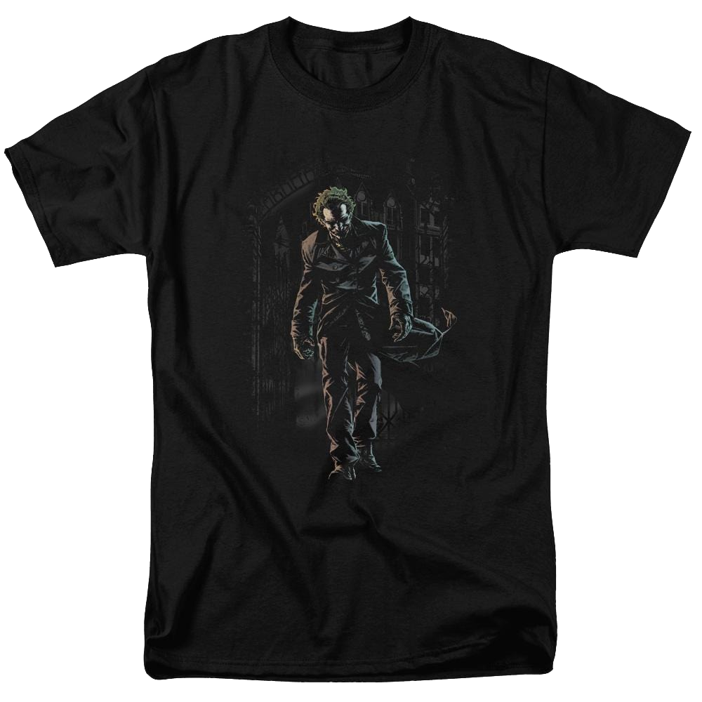 Batman Joker Leaves Arkham - Men's Regular Fit T-Shirt