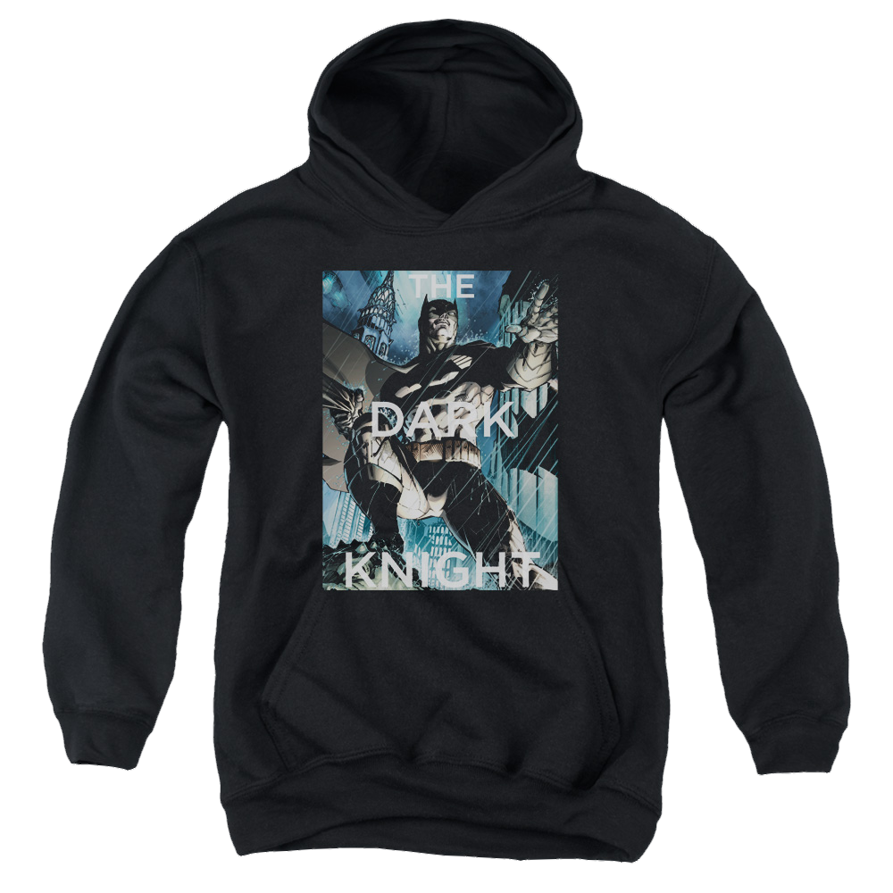 DC Batman Fighting The Storm - Youth Hoodie
