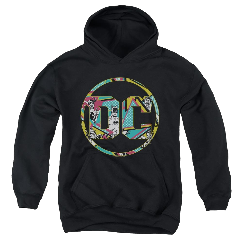 Dc Batman 80S Bat Logo - Youth Hoodie
