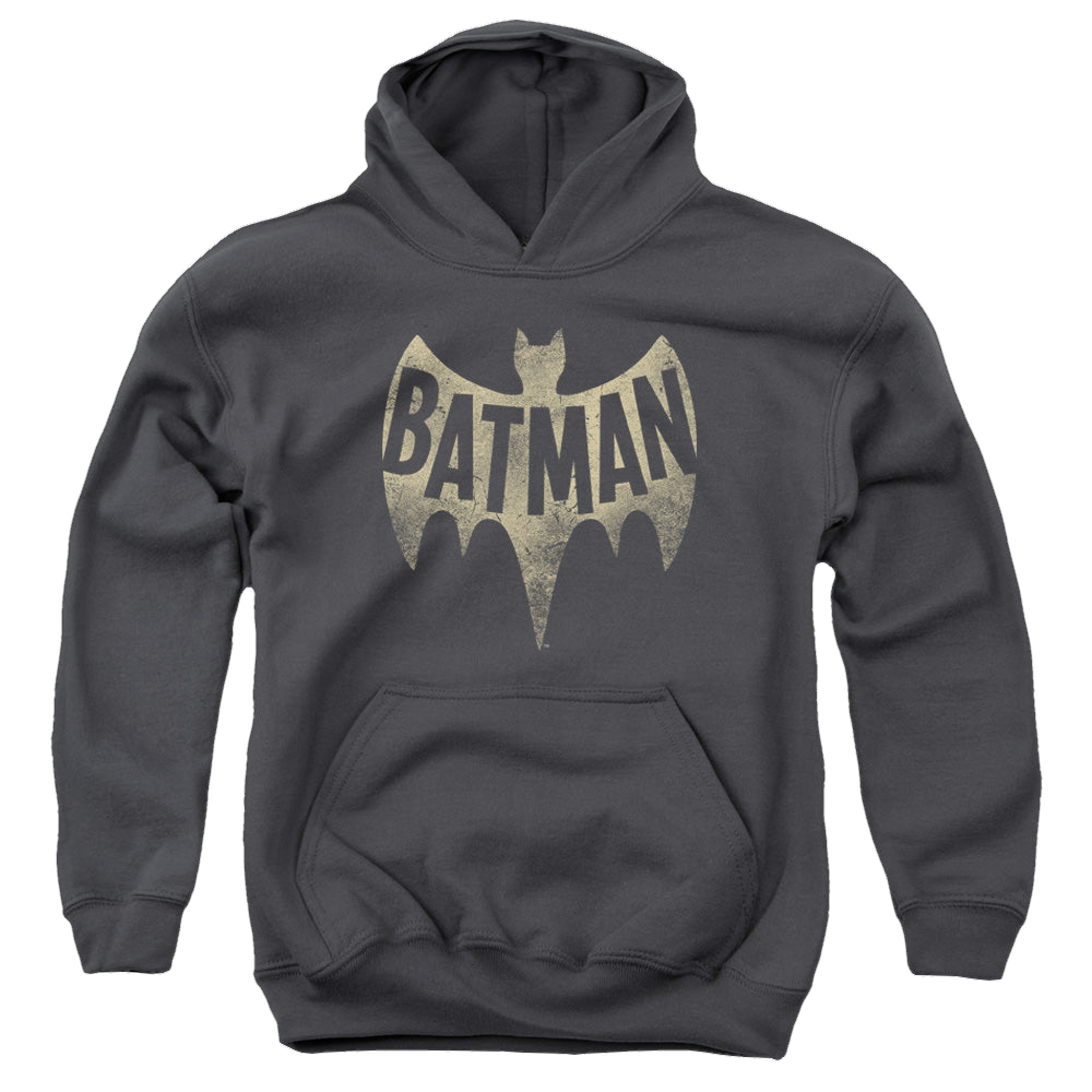 Batman Classic TV Series Vintage Logo - Youth Hoodie