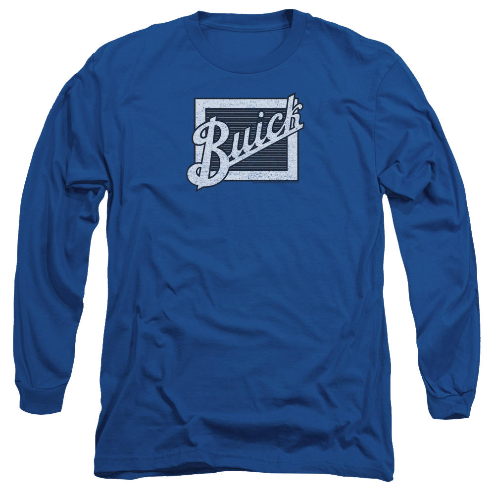 Buick Distressed Emblem - Men's Long Sleeve T-Shirt