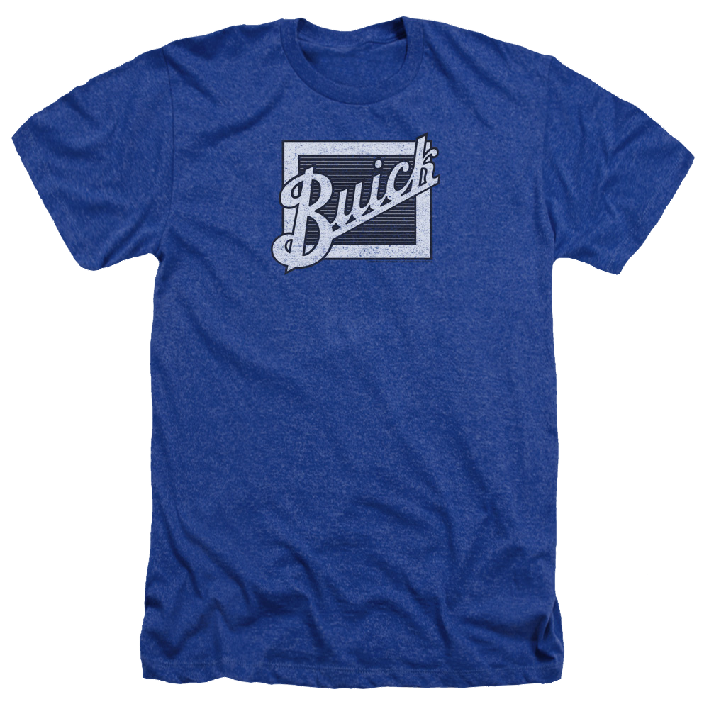 Buick Distressed Emblem - Men's Heather T-Shirt