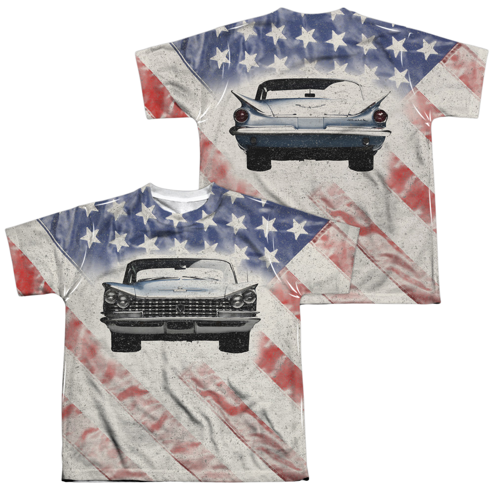 Buick 1959 Electra Flag - Youth All-Over Print T-Shirt (Ages 8-12)