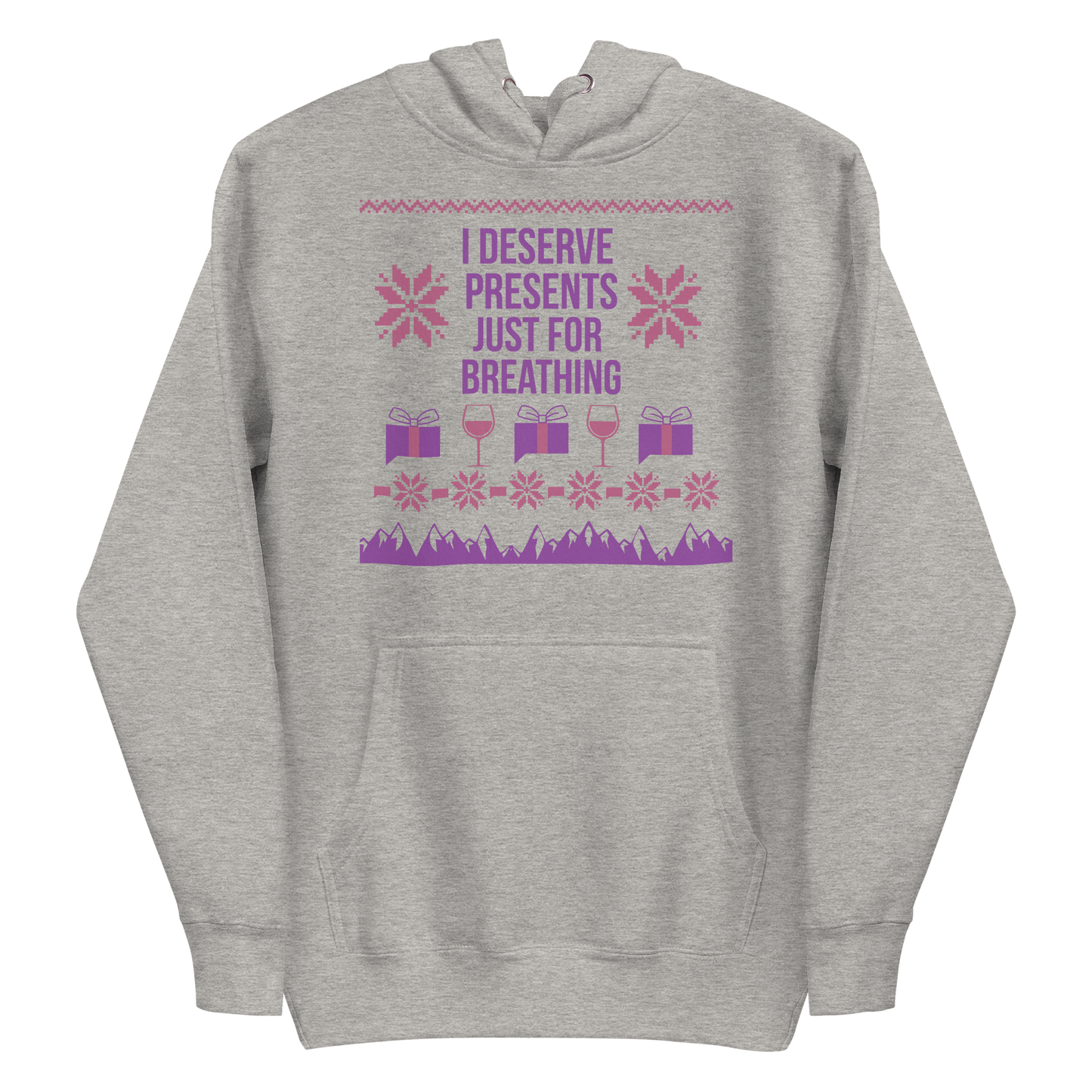 The Real Housewives I Deserve Presents Unisex Premium Hoodie