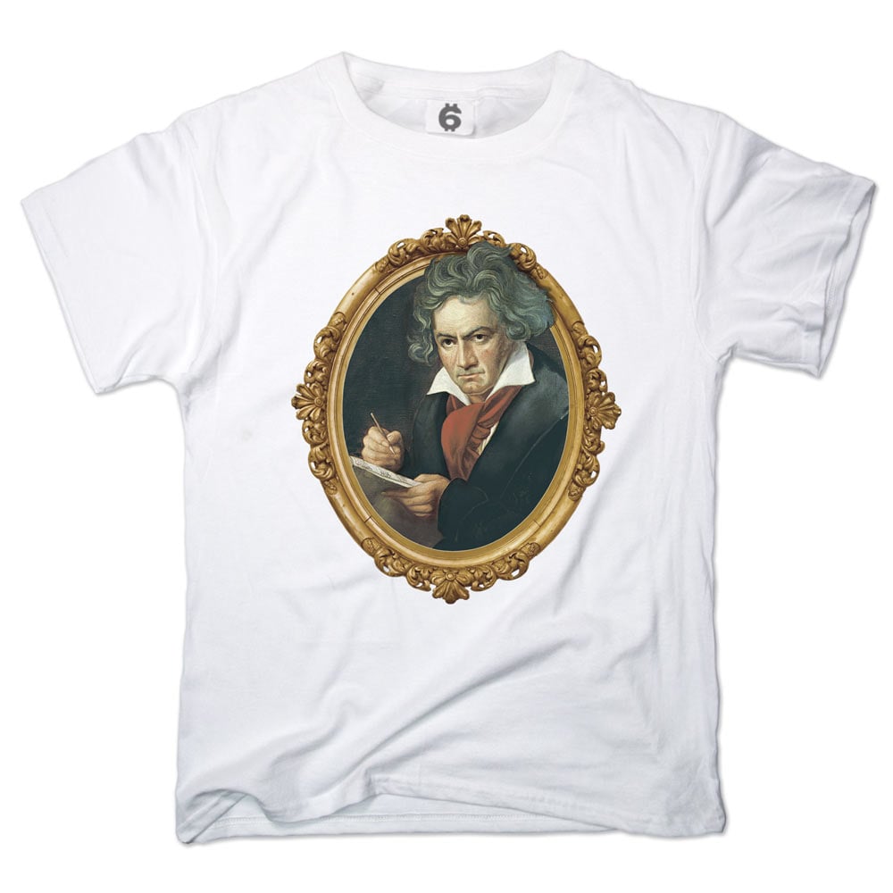 Beethoven Framed Full Color Men's T-Shirt