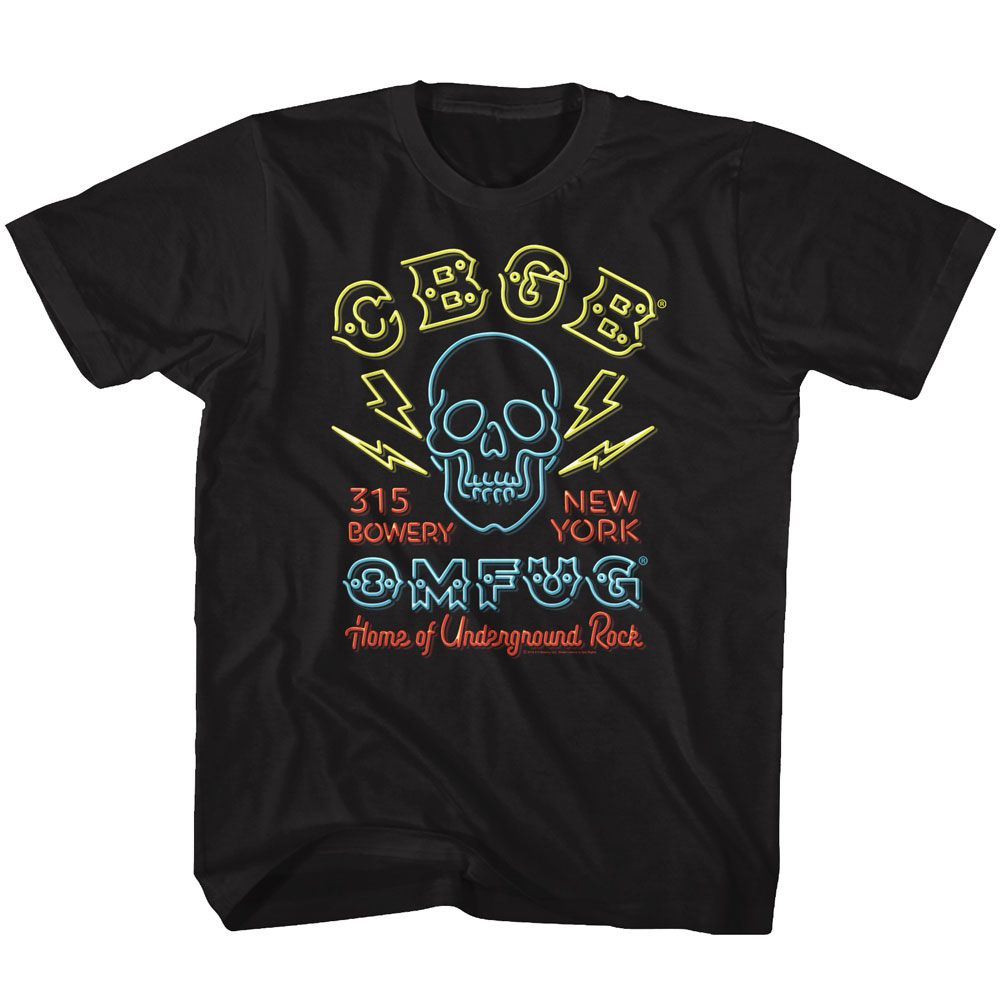 CBGB Kids T-Shirt, NEON SIGN