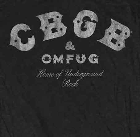 CBGB | Official Band Ladies T-Shirt | Classic Logo