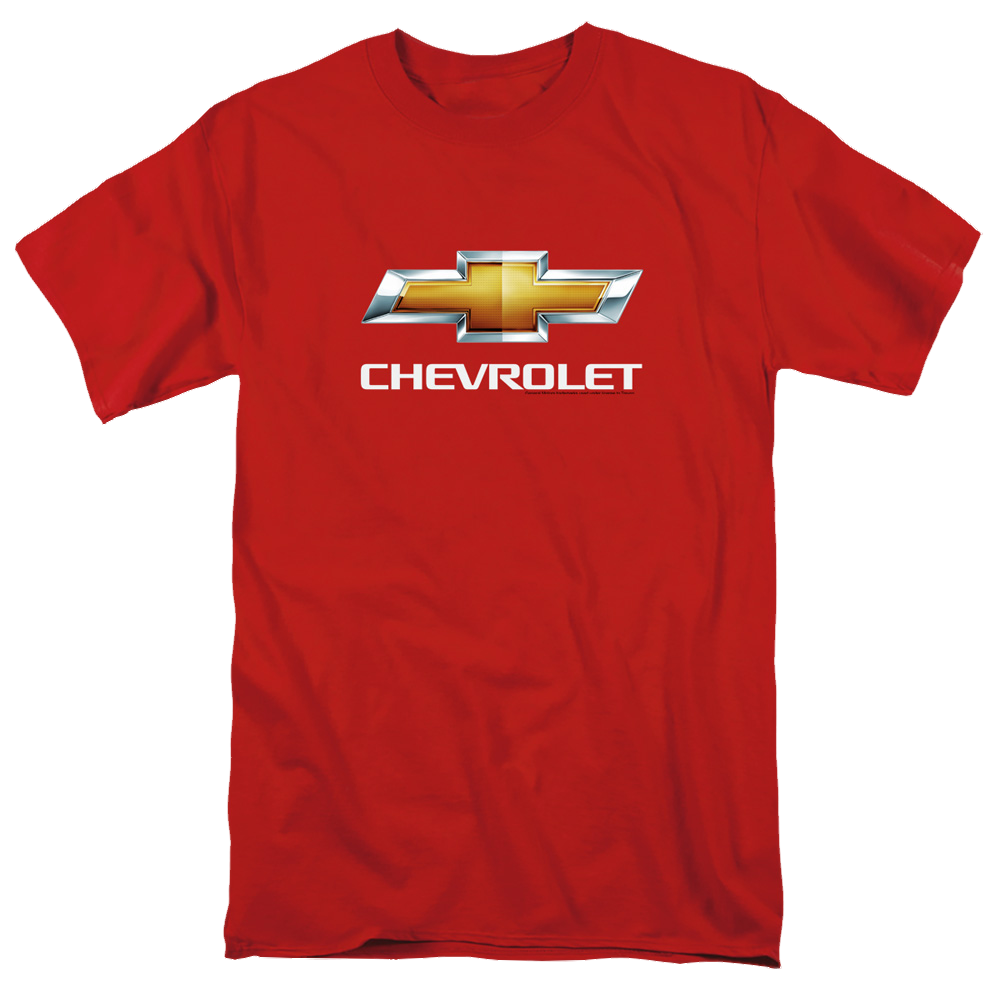 Chevrolet Chevy Bowtie Stacked - Men's Regular Fit T-Shirt