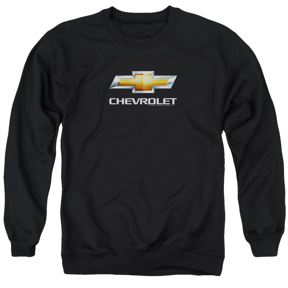 Chevrolet Chevy Bowtie Stacked - Men's Crewneck Sweatshirt Style001