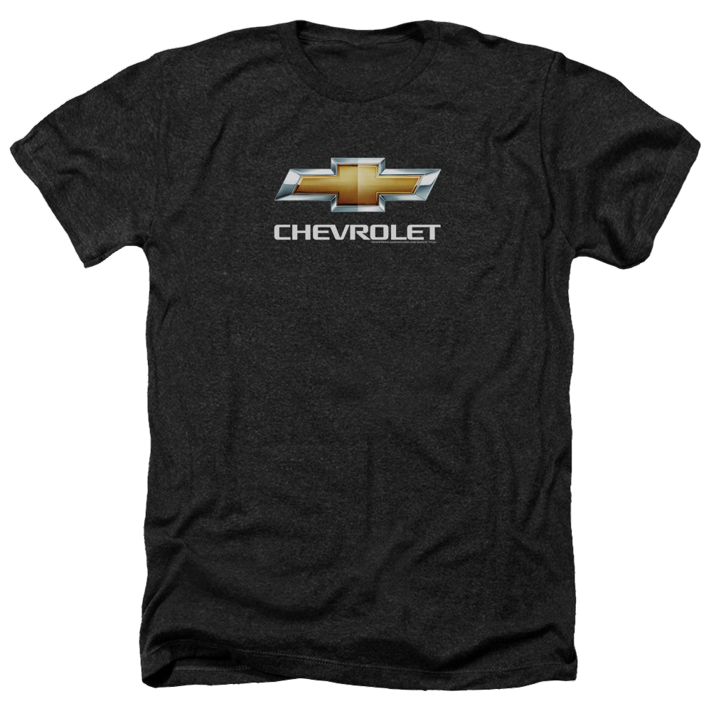 Chevrolet Chevy Bowtie Stacked - Men's Heather T-Shirt Style001