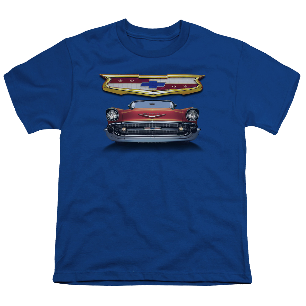 Chevrolet 1957 Bel Air Grille - Youth T-Shirt (Ages 8-12)