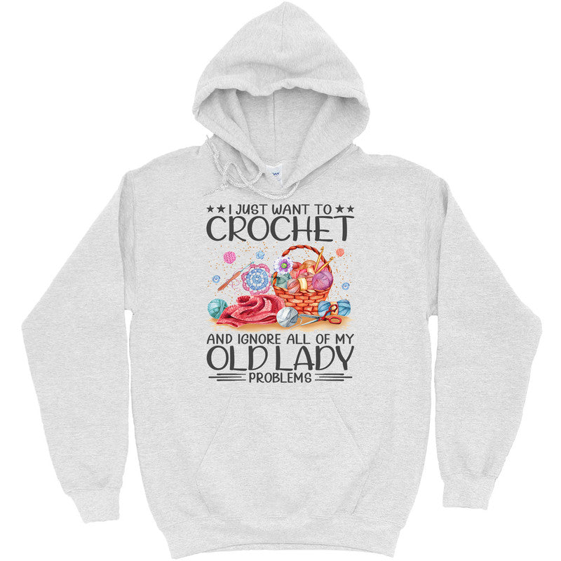Crochet Old Lady Problems T-Shirt HWA151