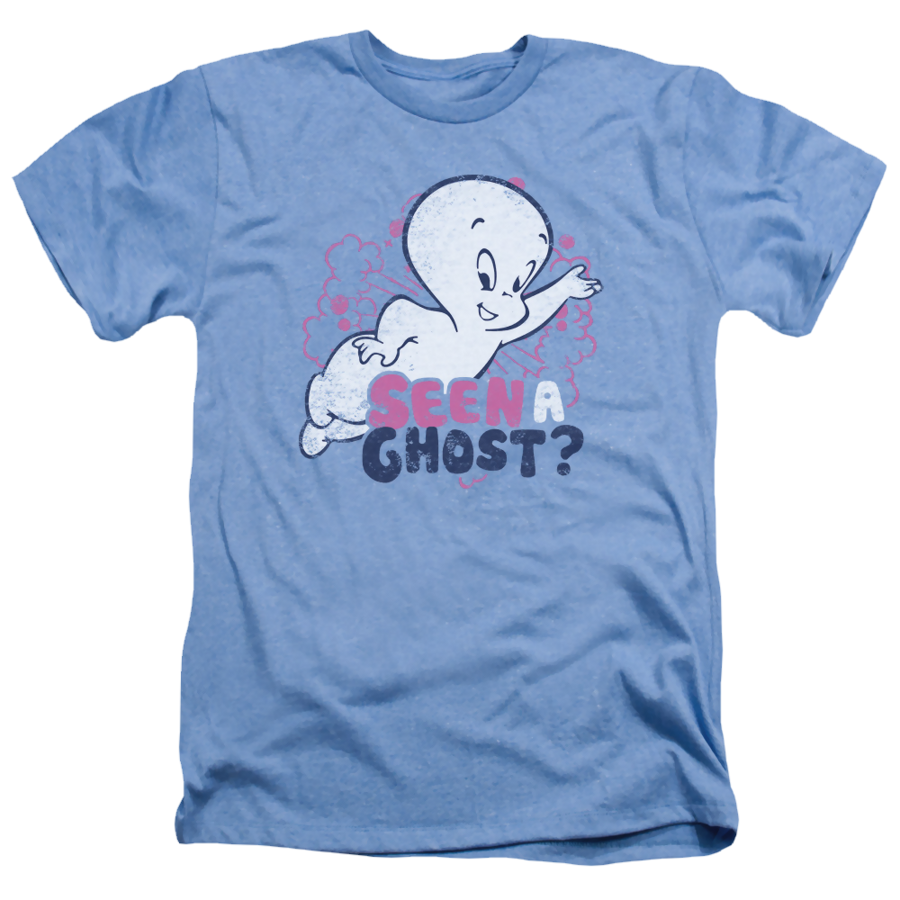 Casper the Friendly Ghost Seen A Ghost - Men's Heather T-Shirt