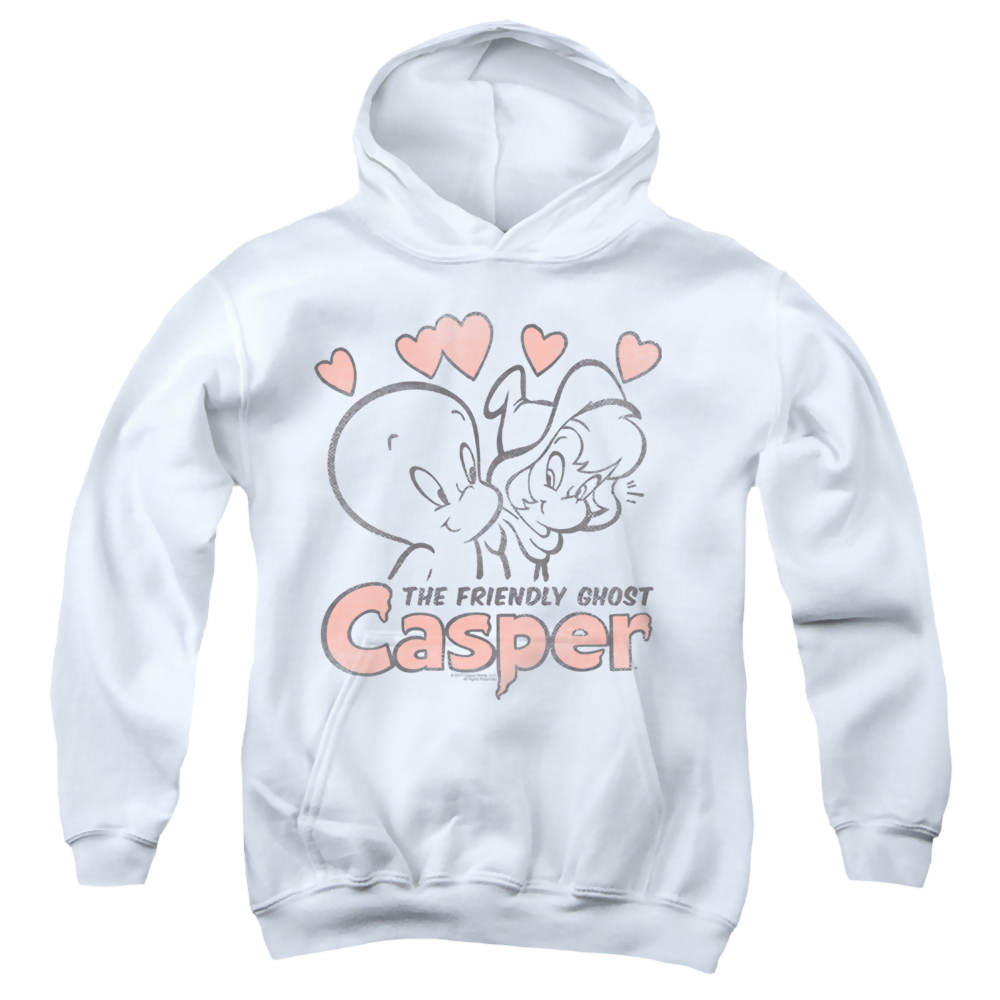 Casper the Friendly Ghost Hearts - Youth Hoodie