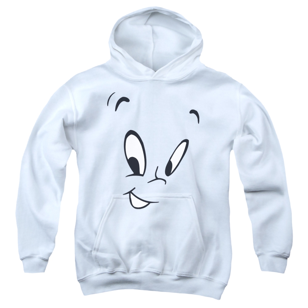 Casper the Friendly Ghost Face - Youth Hoodie